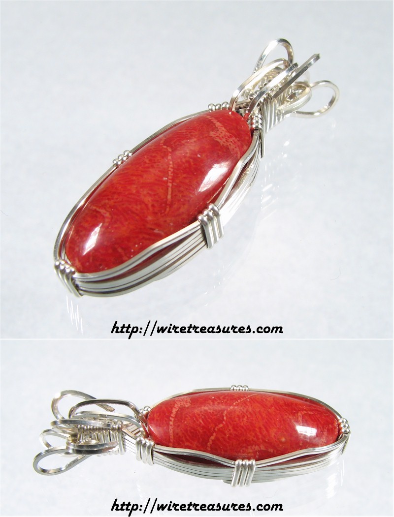 Red Coral Pendant