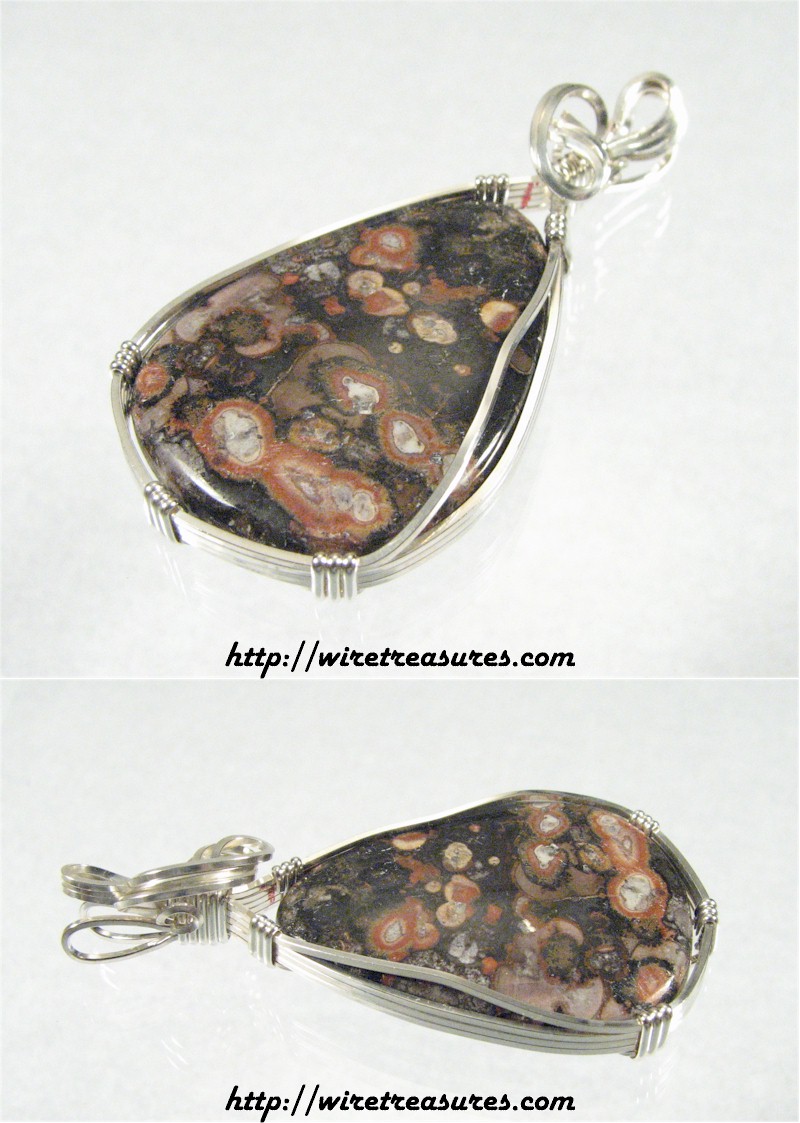 Leopardskin Jasper Pendant