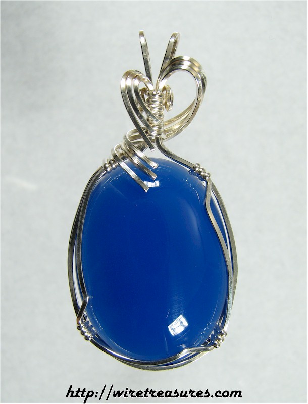 Blue Onyx Pendant