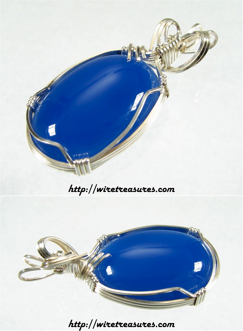 Blue Onyx Pendant