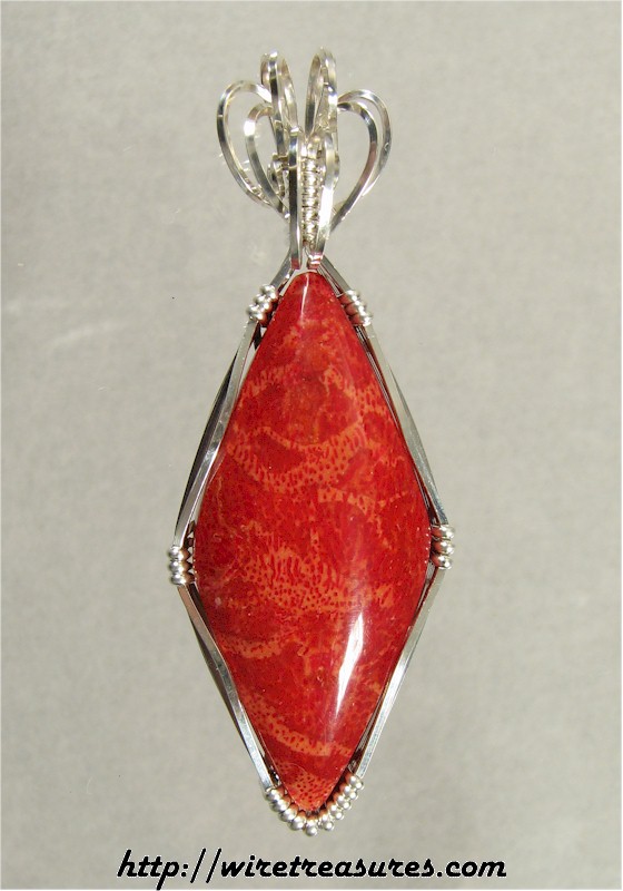 Red Coral Pendant