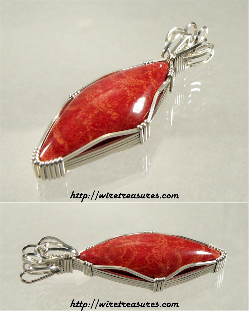 Red Coral Pendant