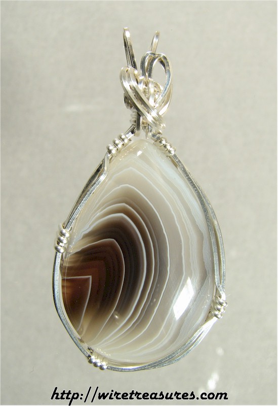 Botswana Agate Pendant