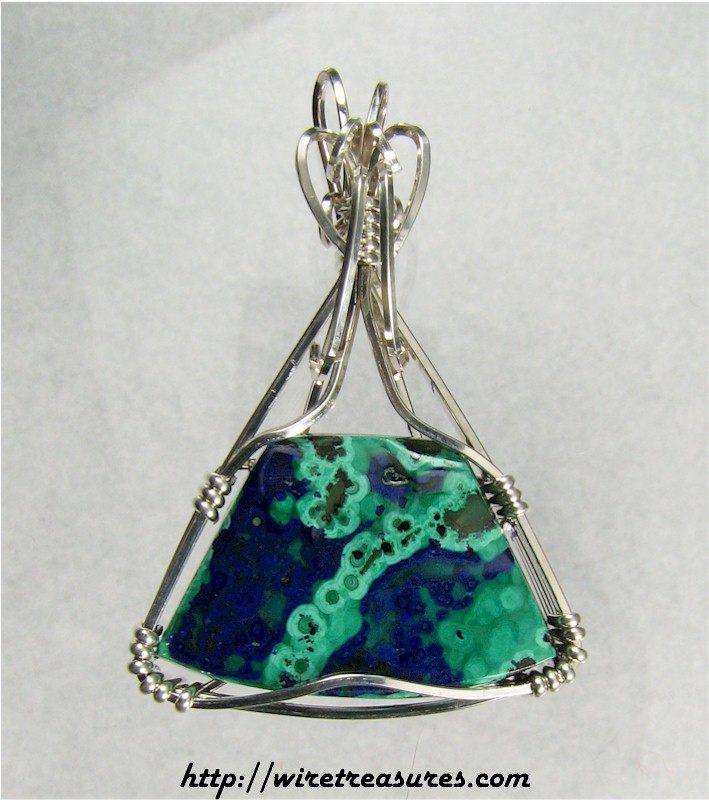 Malachite & Azurite Pendant