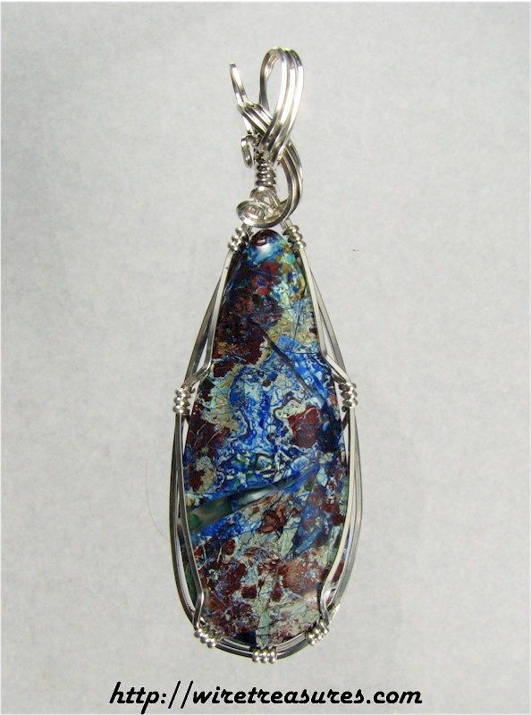 Shattuckite Pendant