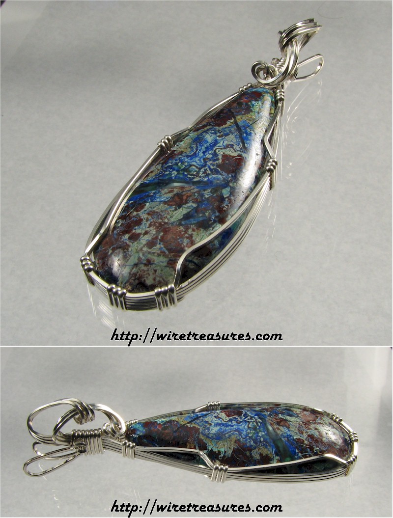 Shattuckite Pendant