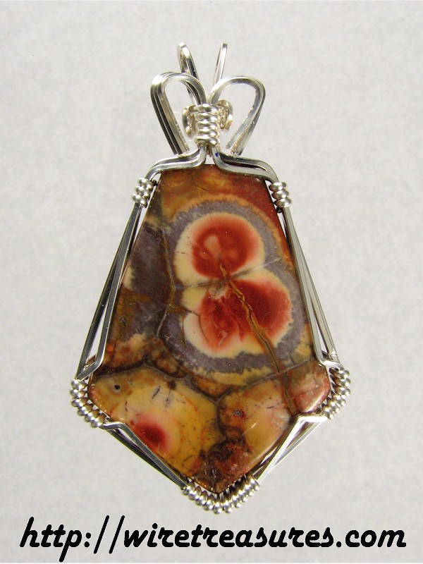 Birdseye Rhyolite Pendant