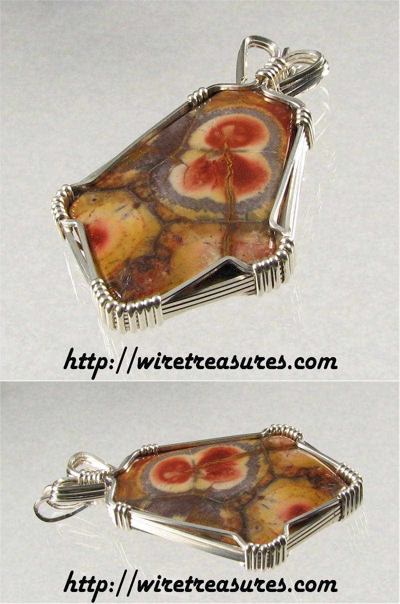 Birdseye Rhyolite Pendant