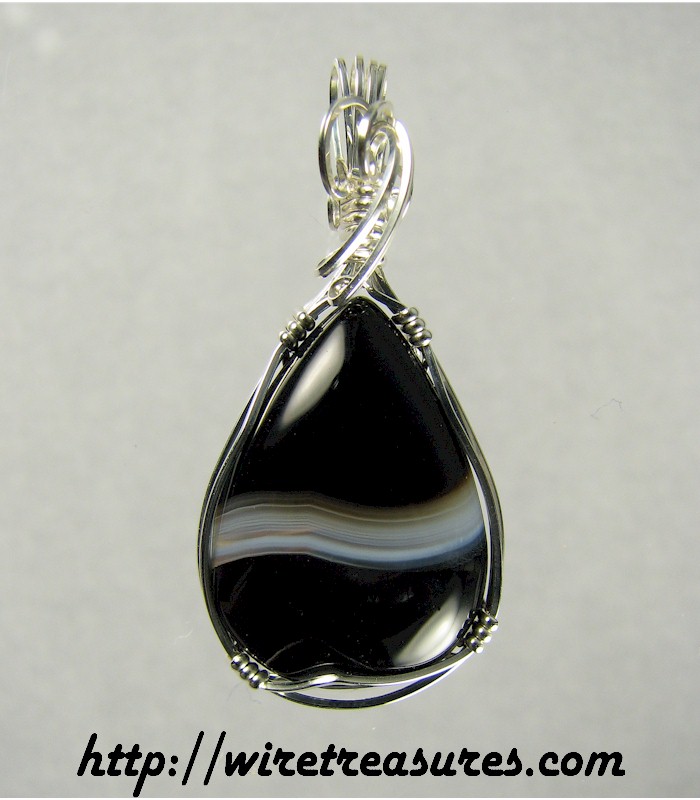 Black Sardonyx Pendant