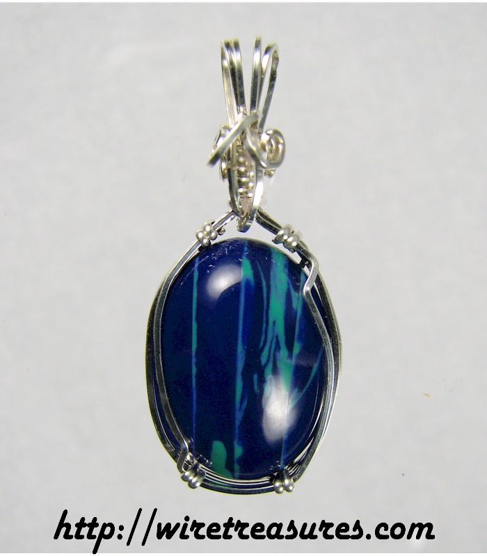 Malachite & Azurite Pendant