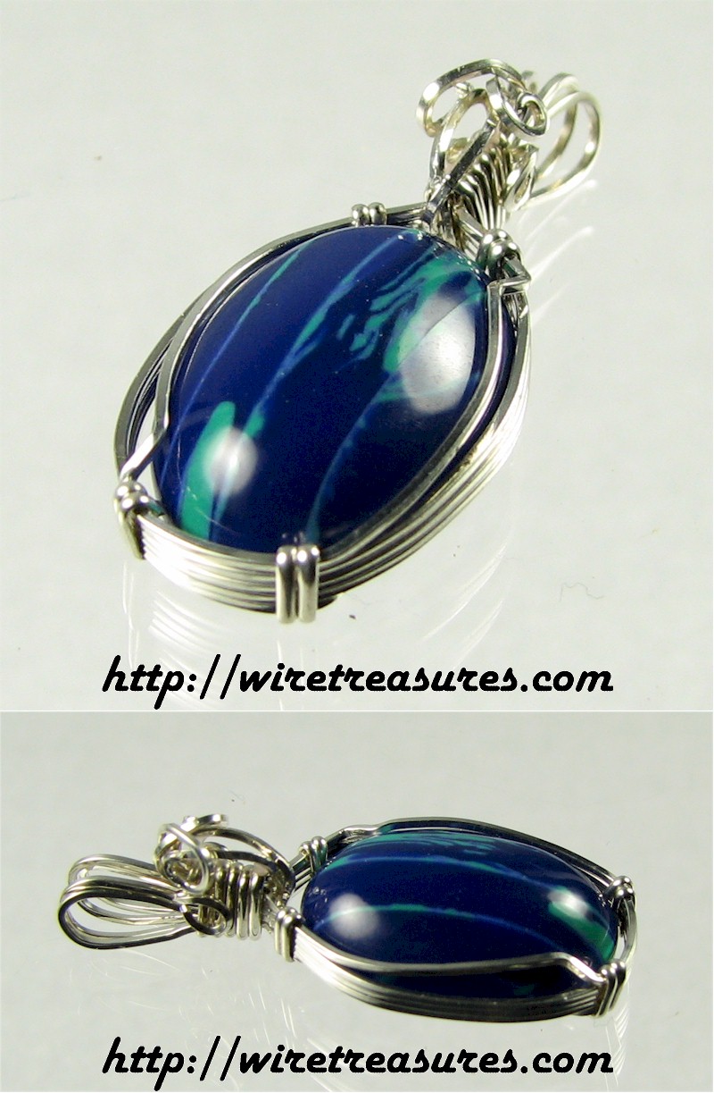 Malachite & Azurite Pendant