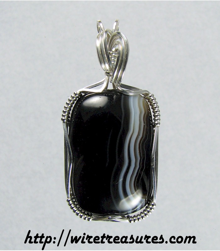 Black Sardonyx Pendant