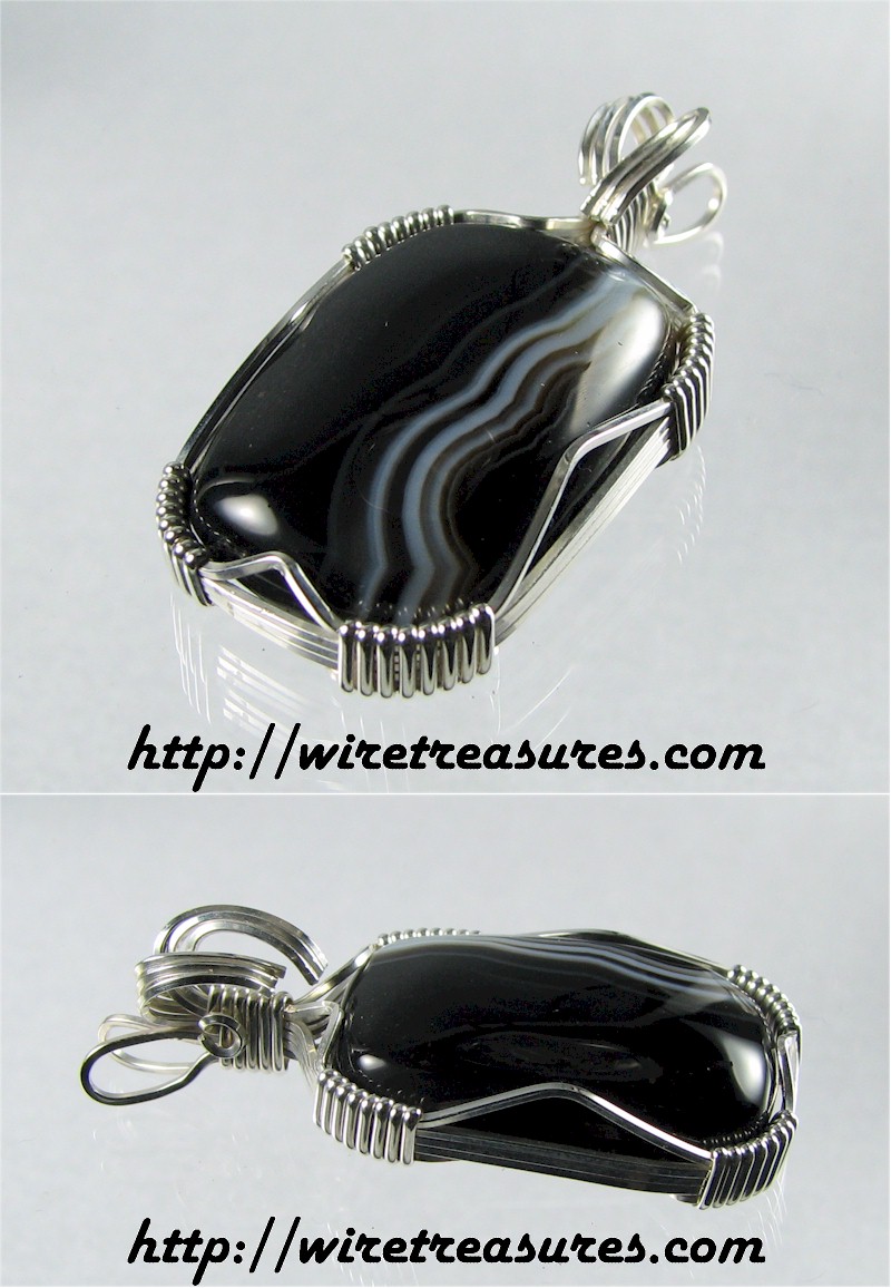 Black Sardonyx Pendant