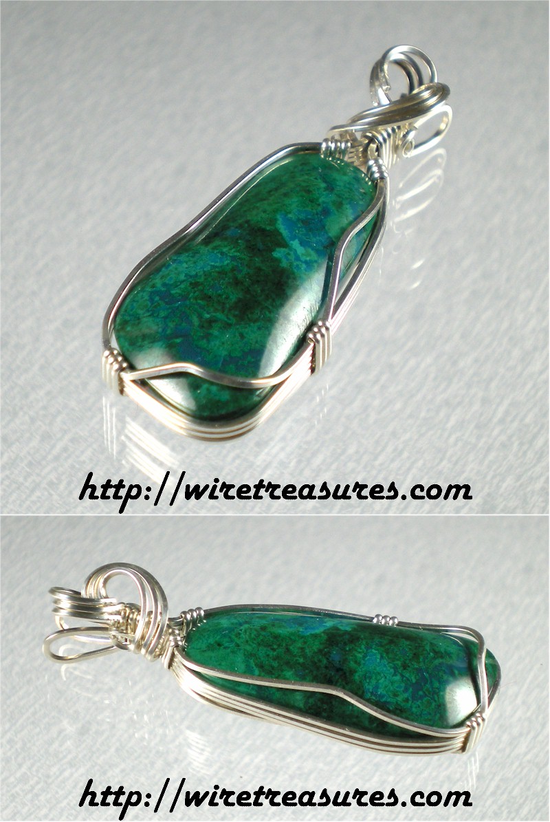 Chrysocolla Pendant