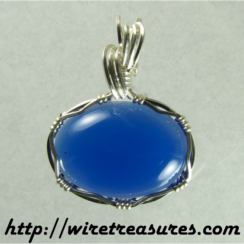 Blue Onyx Pendant