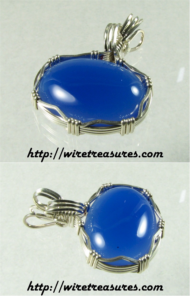 Blue Onyx Pendant