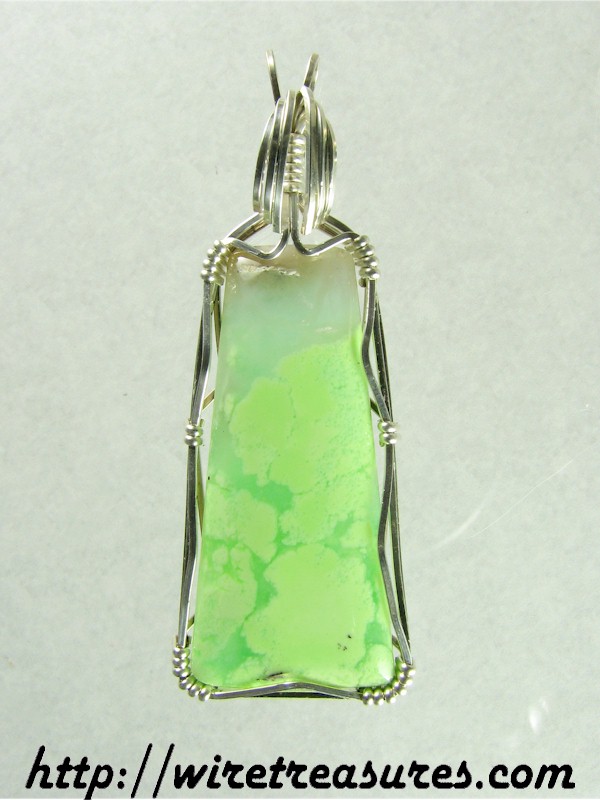 Lemon Variscite Pendant