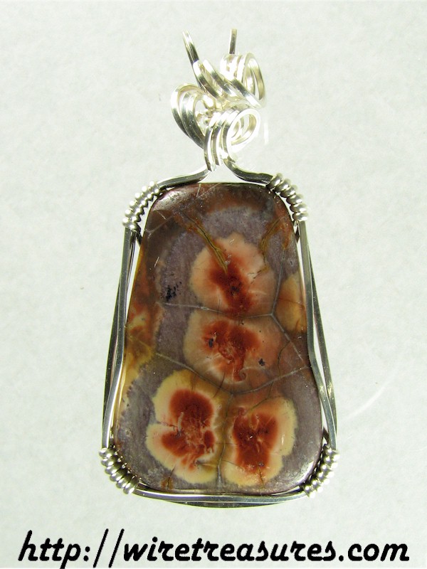 Birdseye Rhyolite Pendant