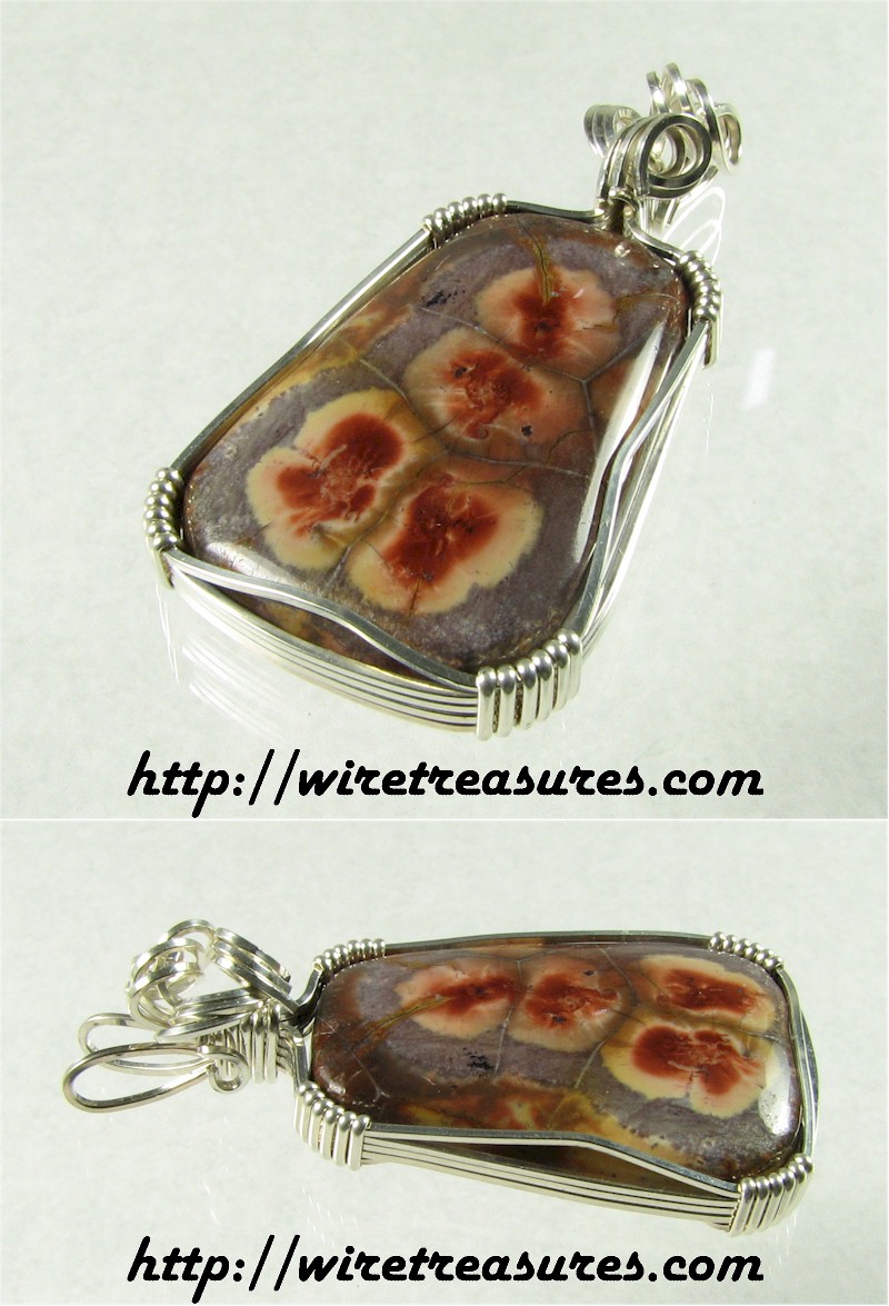 Birdseye Rhyolite Pendant