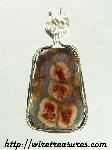 Birdseye Rhyolite Pendant