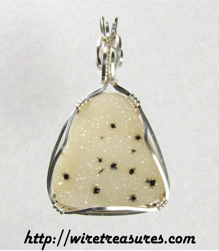 Drusy Crystals Pendant