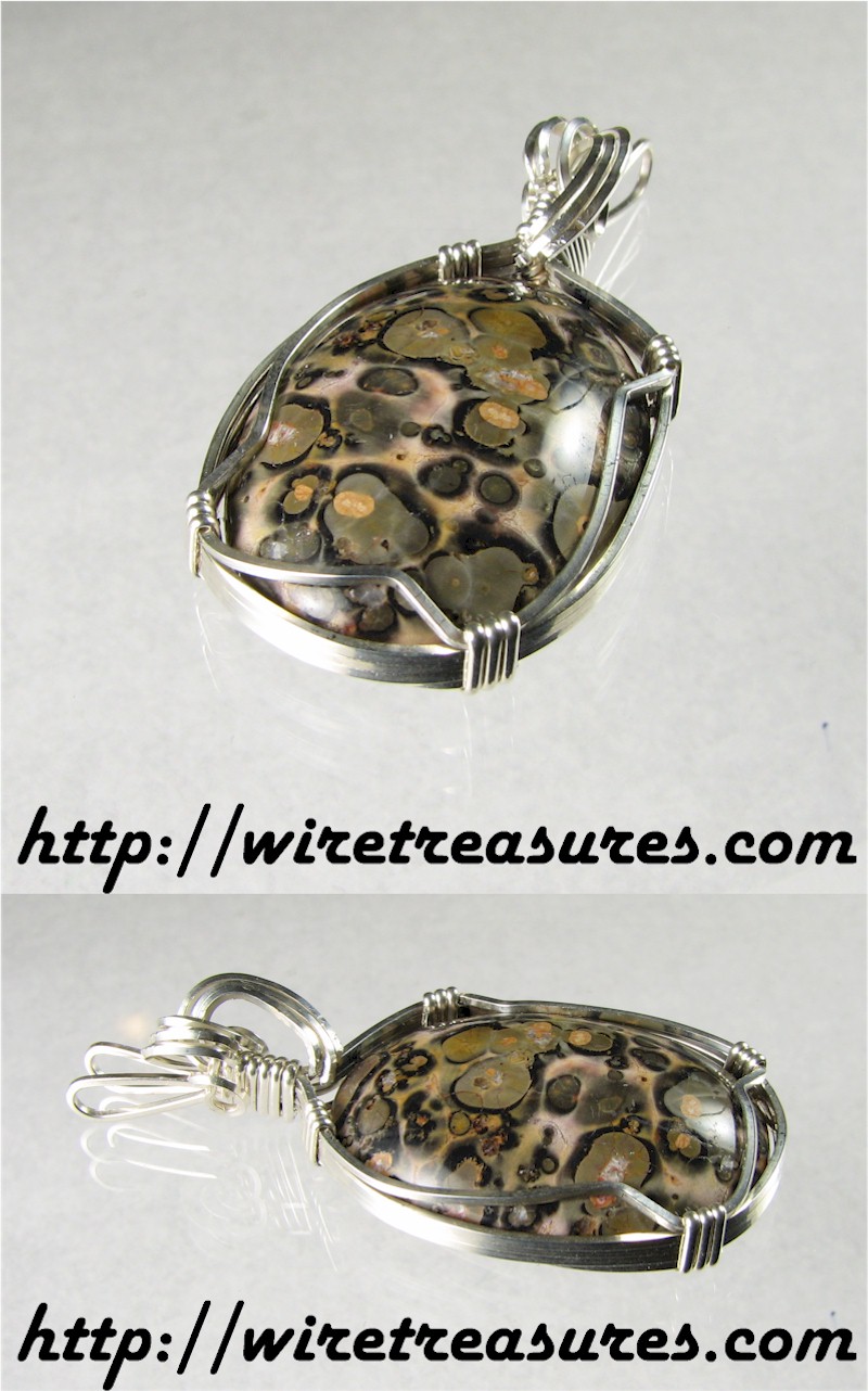 Leopardskin Jasper Pendant