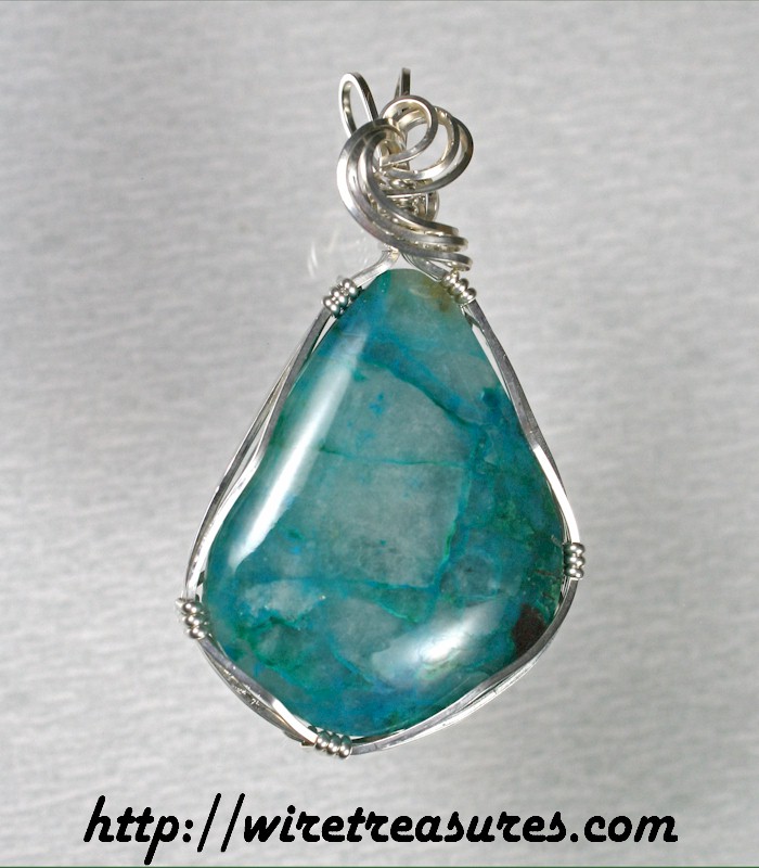 Chrysocolla Pendant