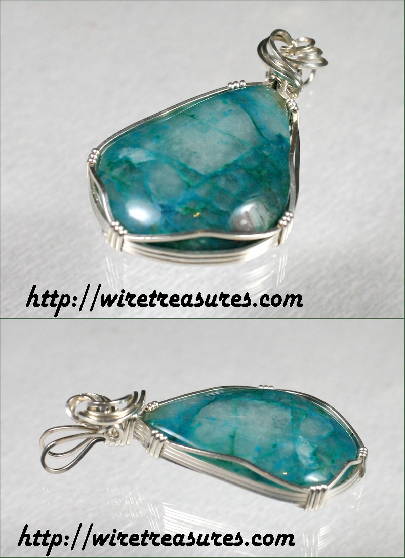 Chrysocolla Pendant