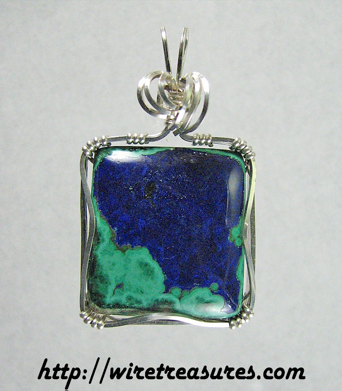 Malachite & Azurite Pendant