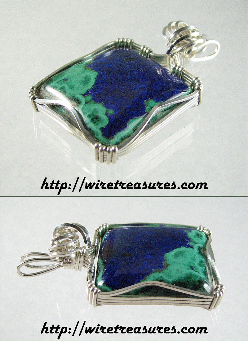 Malachite & Azurite Pendant