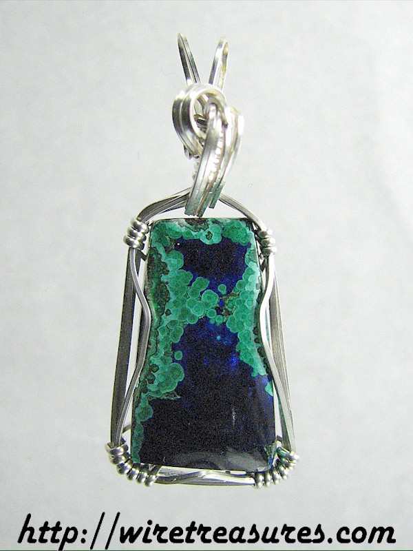 Malachite & Azurite Pendant