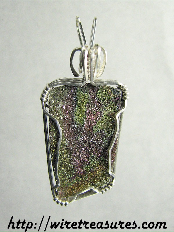 Russian Pyrite Crystals Pendant