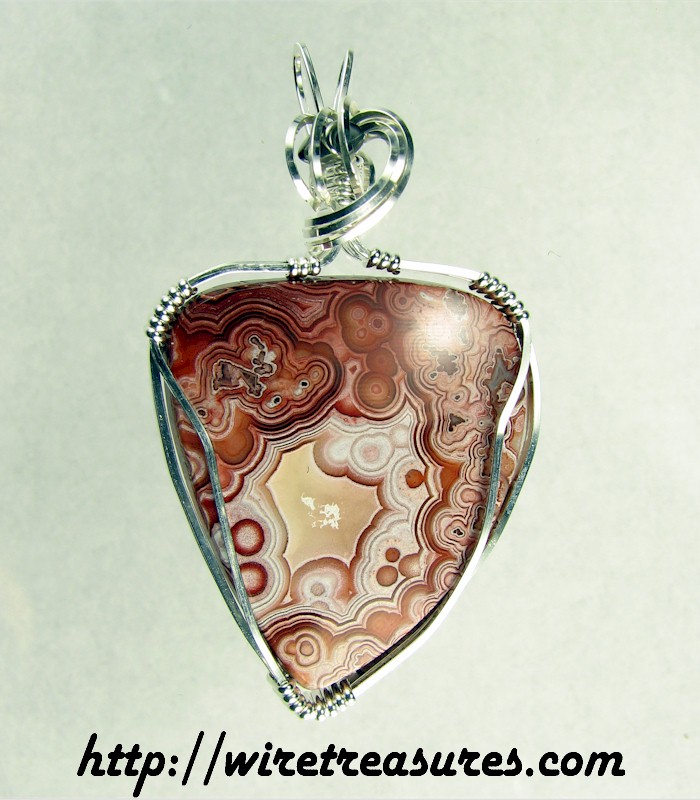 Lace Agate Pendant