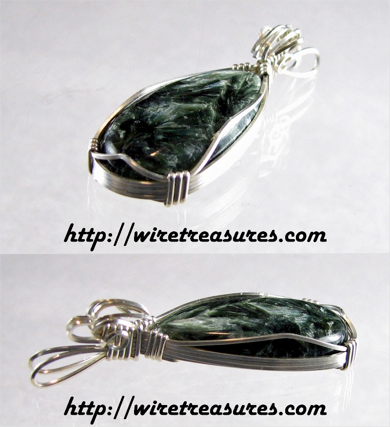 Seraphinite Pendant