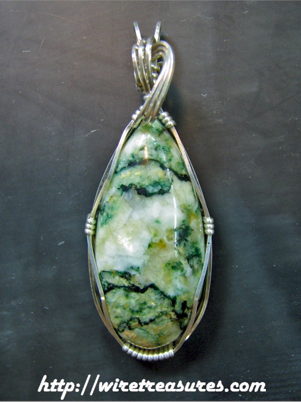 Russian Serpentine Pendant