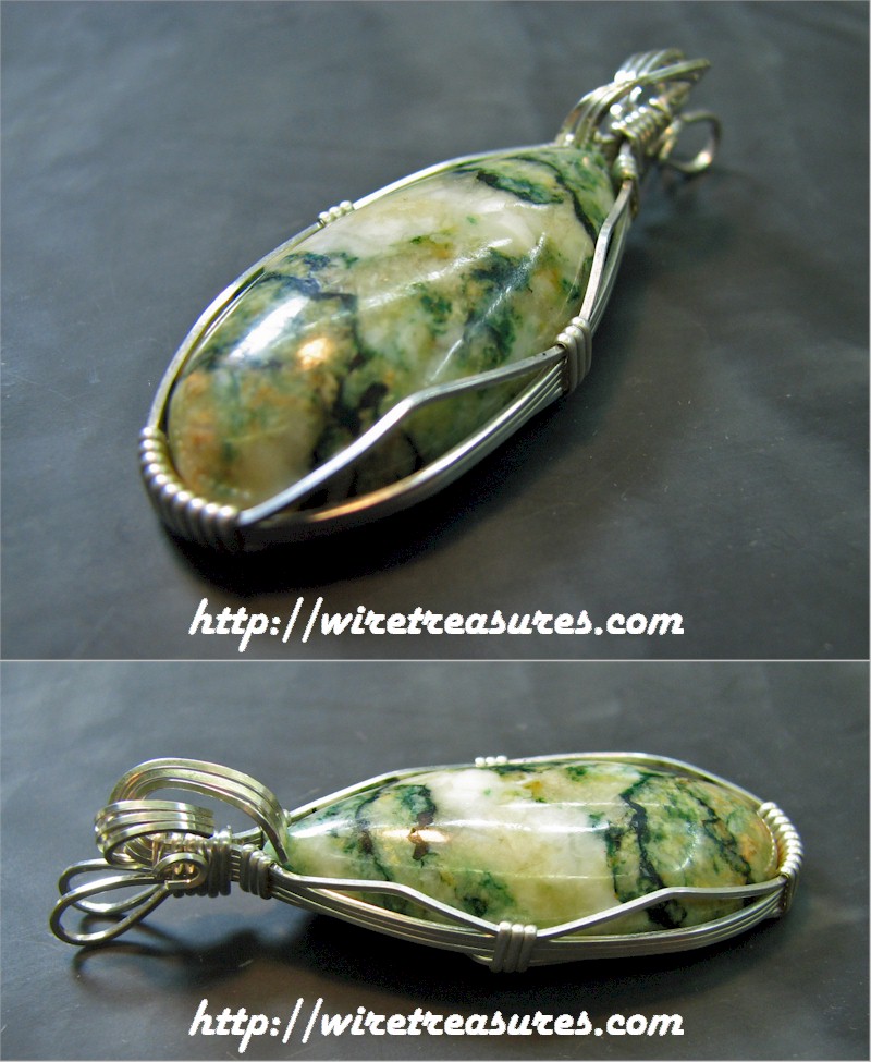 Russian Serpentine Pendant