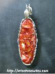 Red Rhyolite Pendant