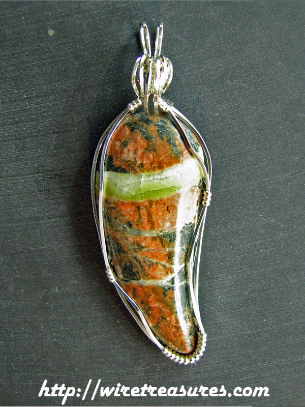 Unakite Pendant