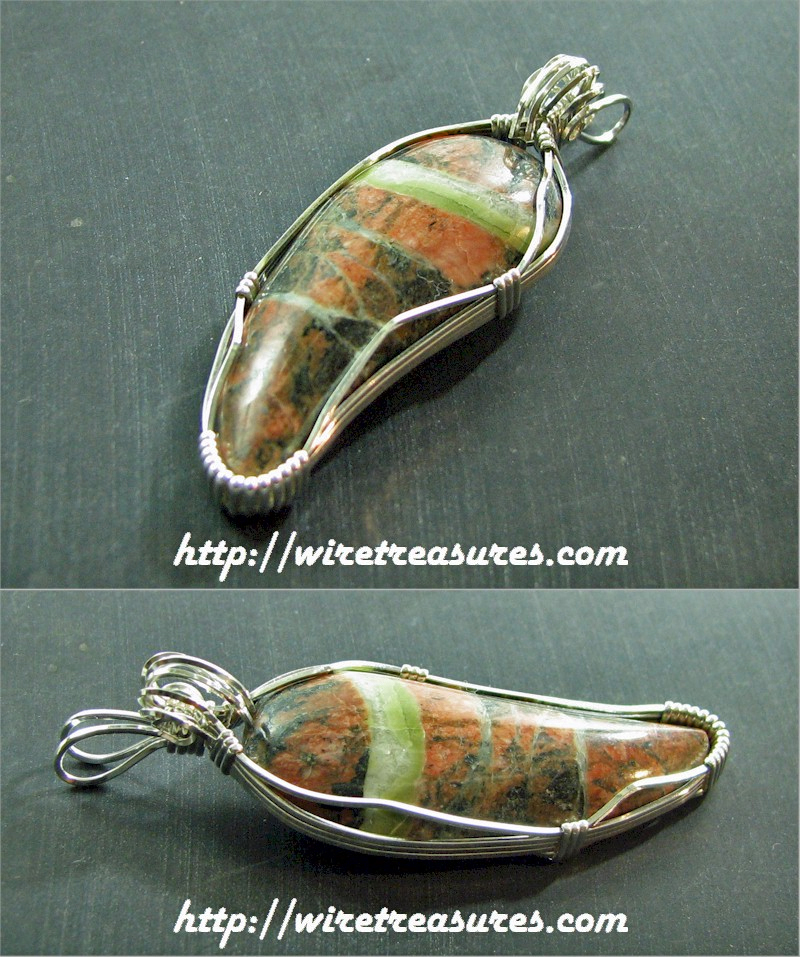 Unakite Pendant