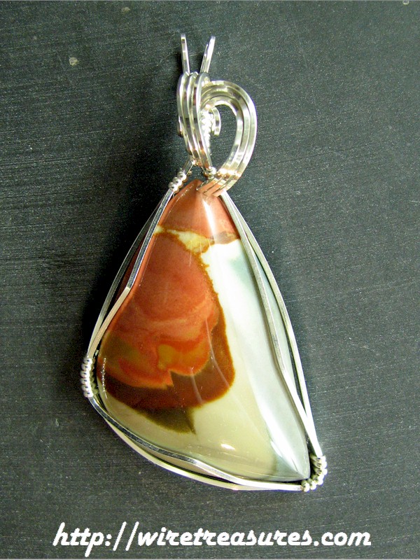 Polychrome Jasper Pendant