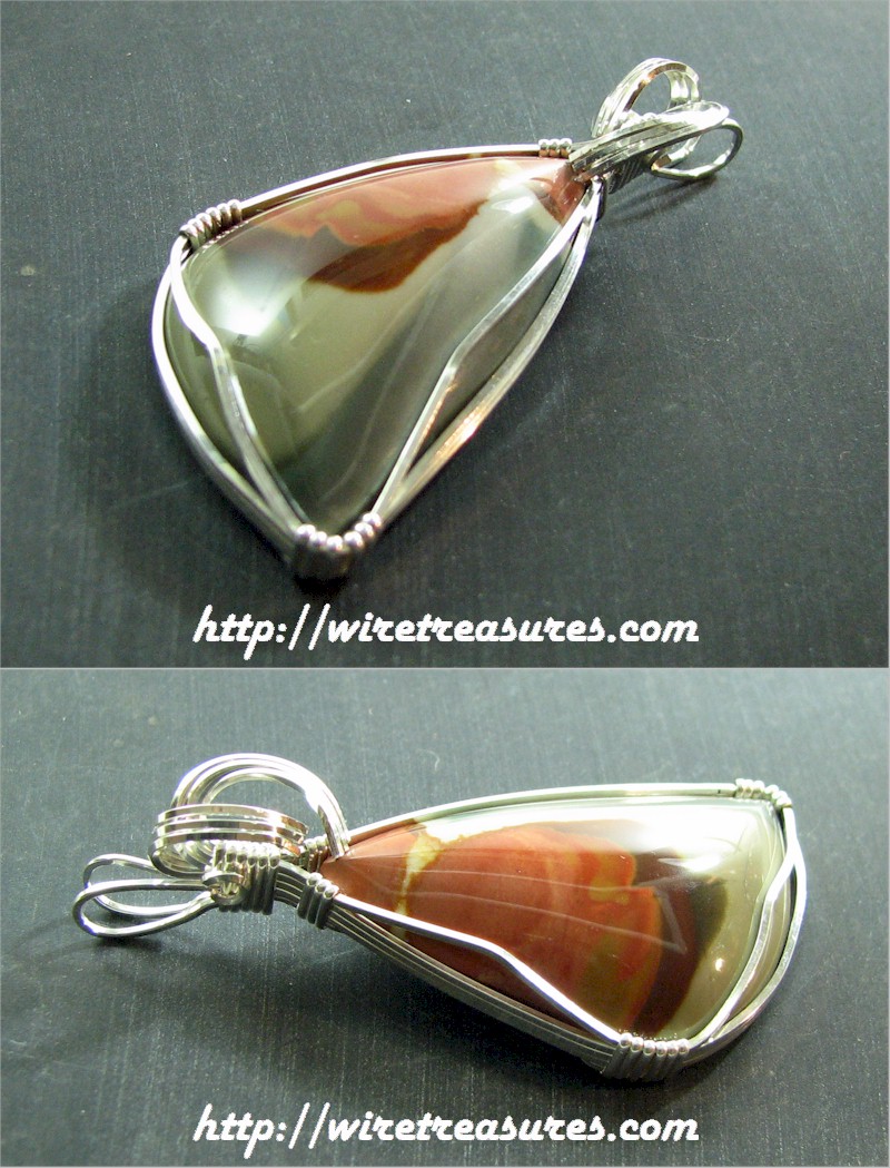 Polychrome Jasper Pendant