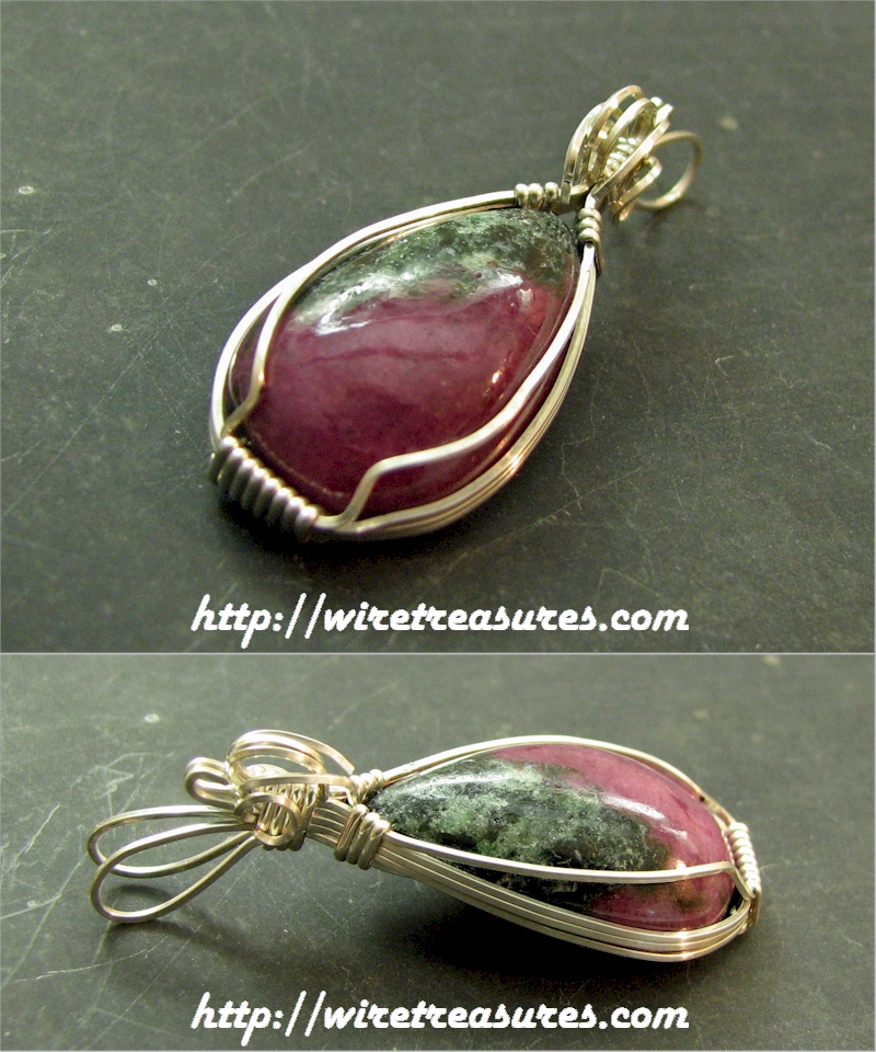 Ruby in Fuschite Pendant