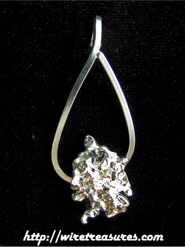 Cast Silver Pendant